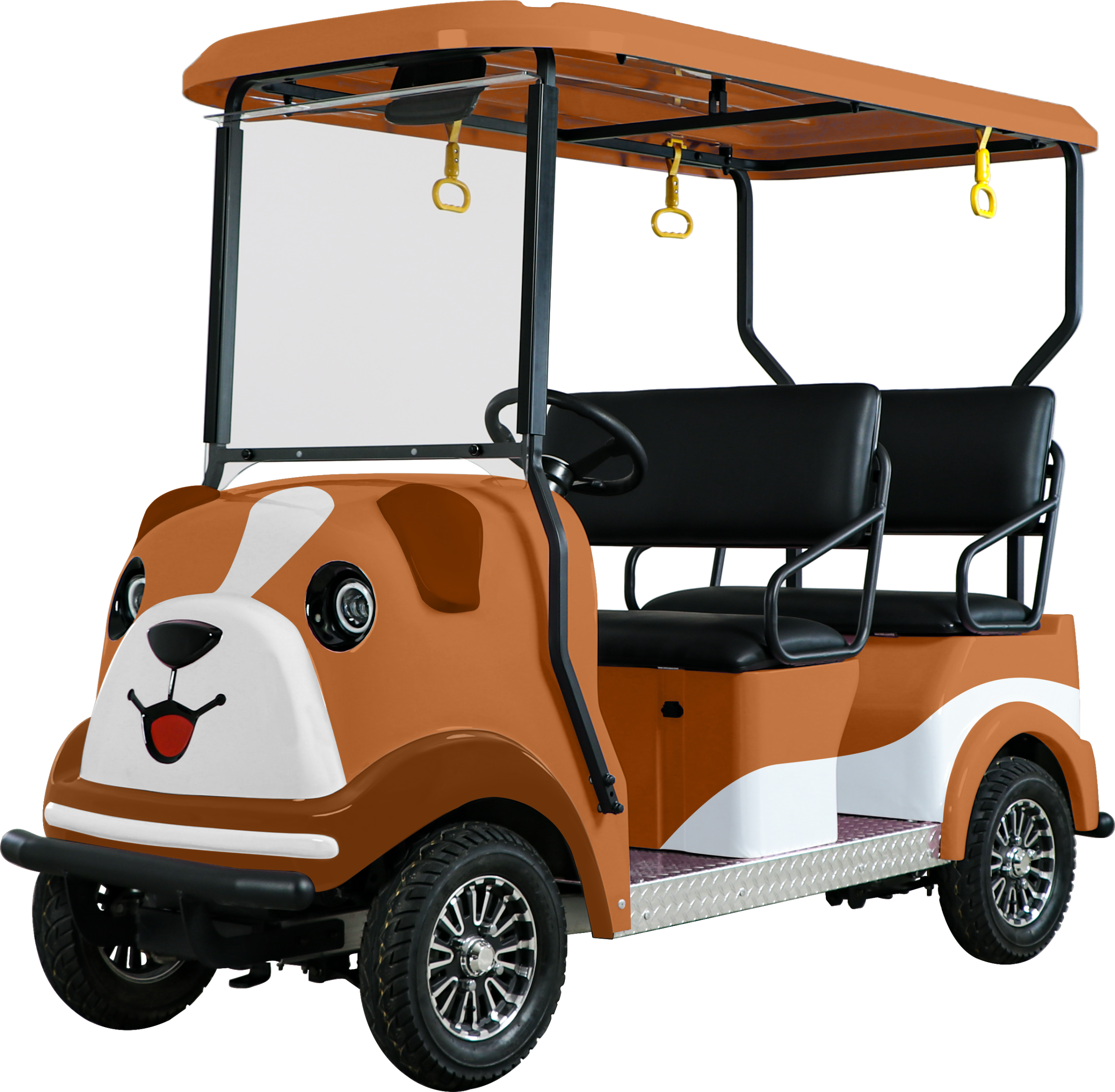 Cute and reliable 4-seater sightseeing car 04